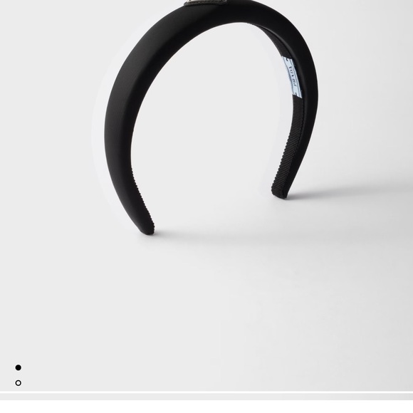 Prada Elegant Black Headband - Picture 1 of 6